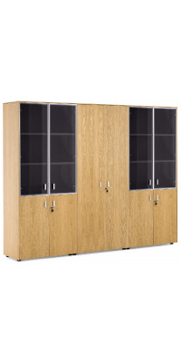 Шкаф комбинированный x 2 с гардеробом EXE