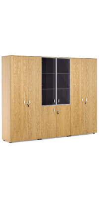 Шкаф комбинированный+гардероб+шкаф для бумаг EXE 