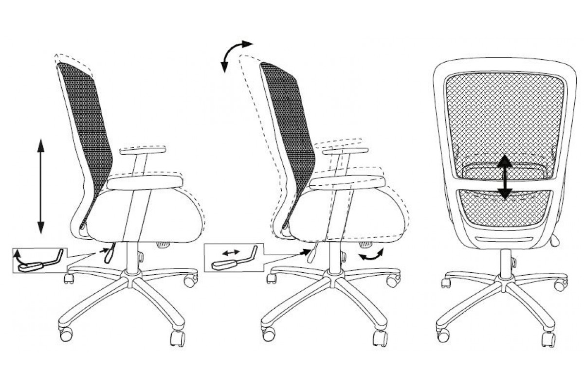 Кресло Бюрократ CH-899SL/B/TW-11 Кресло Бюрократ CH-899SL/B/TW-11