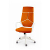 Кресло IQ white - orange CX0898H-0-59
