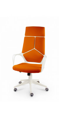 Кресло IQ white - orange CX0898H-0-59