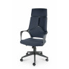 Кресло IQ black - gray blue CX0898H-1-60