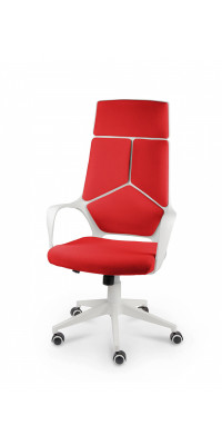 Кресло IQ white - red CX0898H-0-58