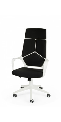 Кресло IQ white - black CX0898H-0-54