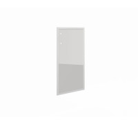Дверь стеклянная САТИН в алюминиевой рамке (1 шт.) S60