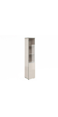 Шкаф узкий высокий со стеклом V-2.6+4.0.1+4.3.1+V 