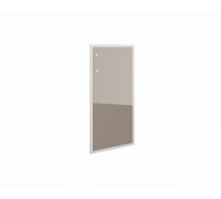 Дверь стеклянная в алюминиевой рамке (1 шт.) 60.0