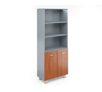 Шкаф книжный высокий полуоткрытый (без топа и боковин) СТ-2.4+СТ-8.6