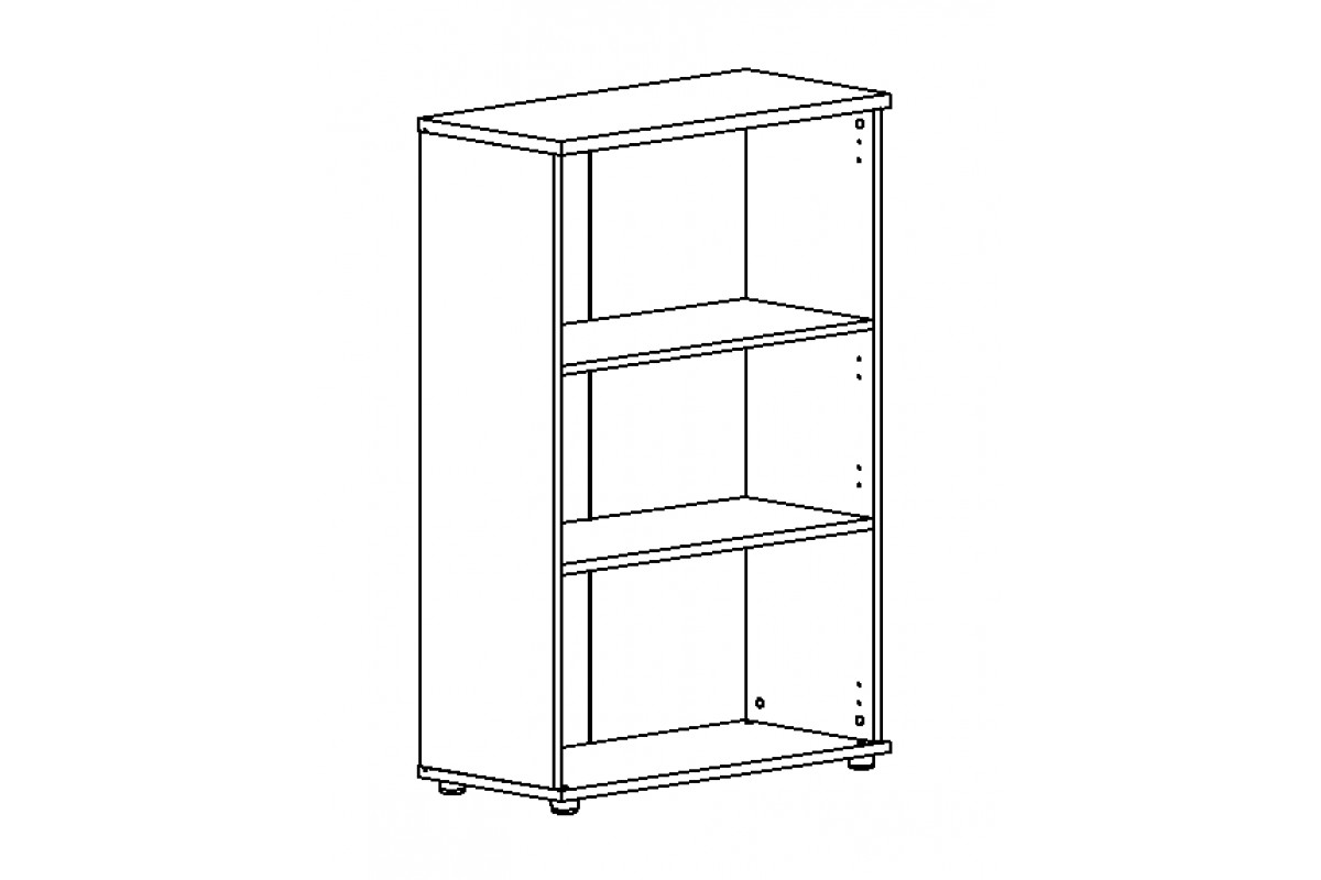 Стеллаж средний А4 360 БП