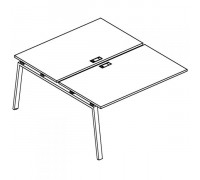 Секция стола рабочей станции на металлокаркасе TRE (2х160) А4 Б3 178-1 БП Секция стола рабочей станции на металлокаркасе TRE (2х160) А4 Б3 178-1 БП