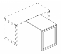 Брифинг-приставка на металлокаркасе QUATTRO А4 Б4 071 БП