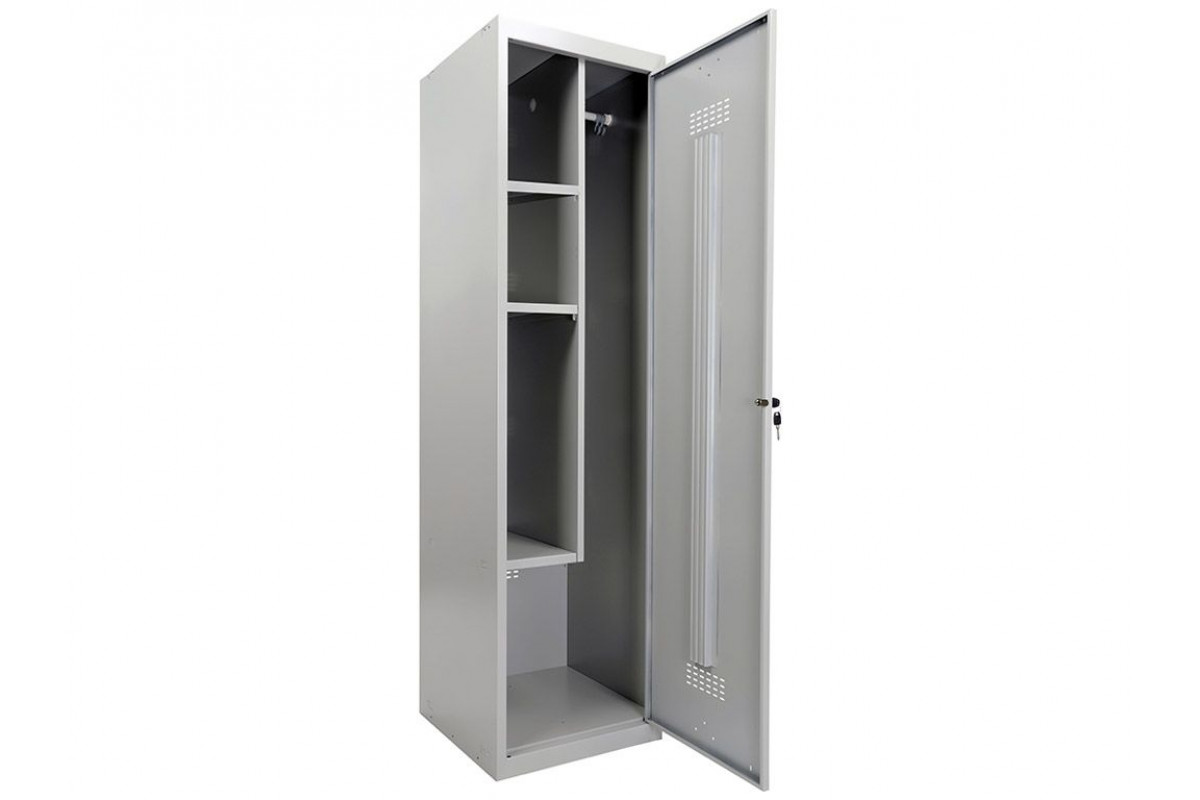 Шкаф хозяйственный металлический ШМС-6.15 (756x450x1850 мм)