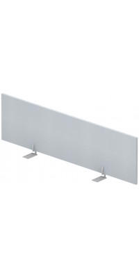 Экран настольный фронтальный меламин для стола bench ш. 160 см с кронштейнами UDSMFB160