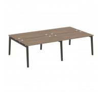 Рабочая станция, опоры - дуб темный