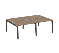 Рабочая станция, опоры - дуб темный