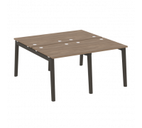 Рабочая станция, опоры - дуб темный