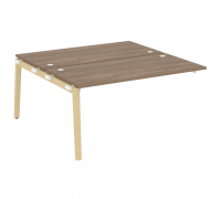 Наборный элемент рабочей станции, опоры - дуб светлый