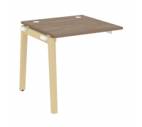 Наборный элемент рабочей станции, опоры - дуб светлый