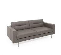 TENO 2м диван, кожа ТЕМНО-БЕЖЕВЫЙ