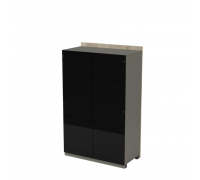 Модуль шкафа со стеклом средний