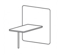 Секция соединительная со столом 60см МОРГАН