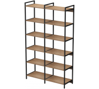 Стеллаж 6 полок CUBOS Двойной