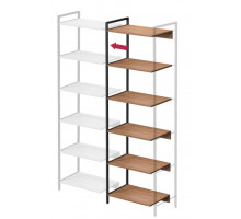 Стеллаж промежуточный 6 полок CUBOS