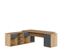 Стол письменный на креденции и тумбе 2180x2050x750(правый/левый)