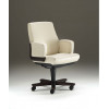  Кресло для посетителей DICO B венге/бежевая кожа