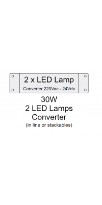 Блок питания для LED ламп 30W 220Vac-24Vdc макс. 2 лампы 174309 Элит