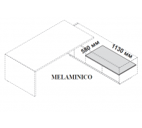 Топ для внутренней секции тумбы (покрытие меламин) 174254