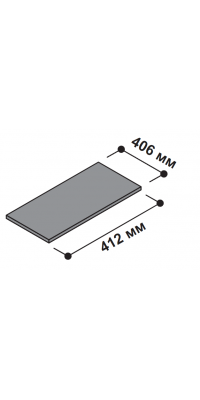 Дополнительная полка для шкафа 40.6x41.2 см 174137