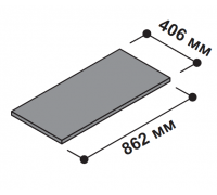 Дополнительная полка для шкафа 40.6x86.2 см 174138