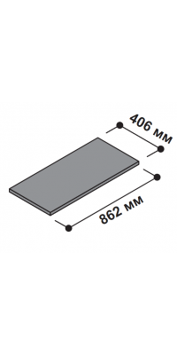 Дополнительная полка для шкафа 40.6x86.2 см 174138
