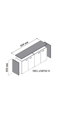 Топ для шкафов с боковыми панелями 174101