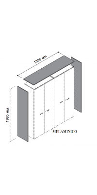 Топ для шкафов с боковыми панелями 174112