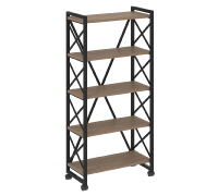 Стеллаж на колесных опорах - 5 полок VR.L-MST.K-5.8