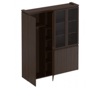 Шкаф комбинированный (для одежды + со стеклом) МК 359
