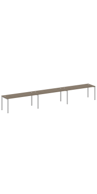 Рабочая станция на 3 раб.места на П-образном м/к БП.СМ-3.5 Metal System