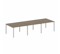 Переговорный стол (3 столешницы) на П-образном м/к БП.ПРГ-3.2