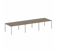 Переговорный стол (3 столешницы) на П-образном м/к БП.ПРГ-3.3