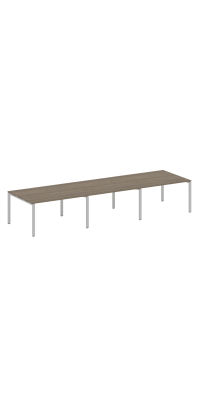 Переговорный стол (3 столешницы) на П-образном м/к БП.ПРГ-3.3 Metal System