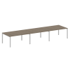 Переговорный стол (3 столешницы) на П-образном м/к БП.ПРГ-3.4 Metal System