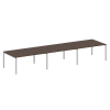 Переговорный стол (3 столешницы) на П-образном м/к БП.ПРГ-3.4 Metal System