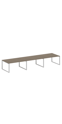 Переговорный стол (3 столешницы) на О-образном м/к БО.ПРГ-3.4 Metal System