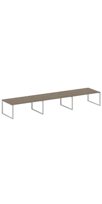 Переговорный стол (3 столешницы) на О-образном м/к БО.ПРГ-3.5 Metal System