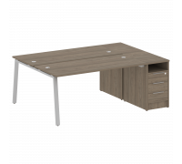 Рабочая станция на А-образном м/к с опорной тумбой БА.РС-СТП-2.4