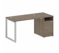 Рабочая станция на О-образном м/к с опорной тумбой БО.РС-СТП -1.2