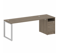 Рабочая станция на О-образном м/к с опорной тумбой БО.РС-СТП -1.5