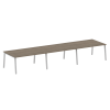 Переговорный стол (3 столешницы) на А-образном м/к БА.ПРГ-3.4 Metal System